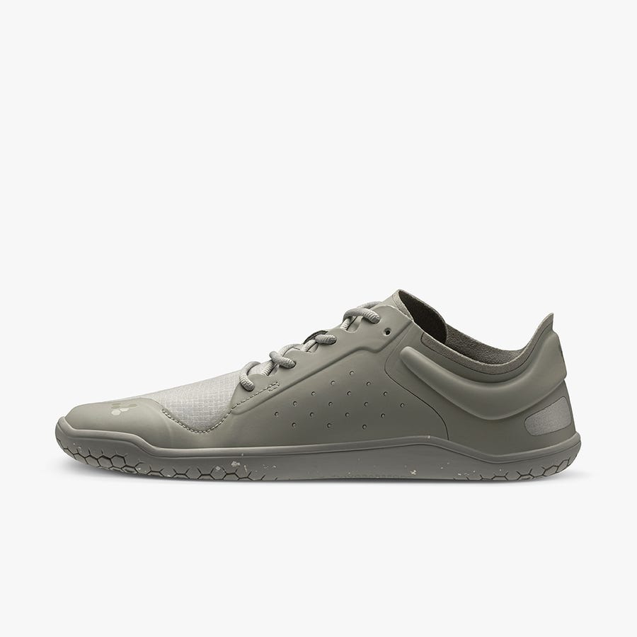 Grey Women's Vivobarefoot Primus Lite III All Weather Training Shoes | Philippines 0180BEXC